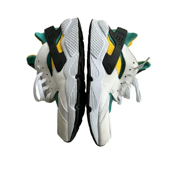 Nike Air Huarache White Turquoise Gold - Picture 11 of 15